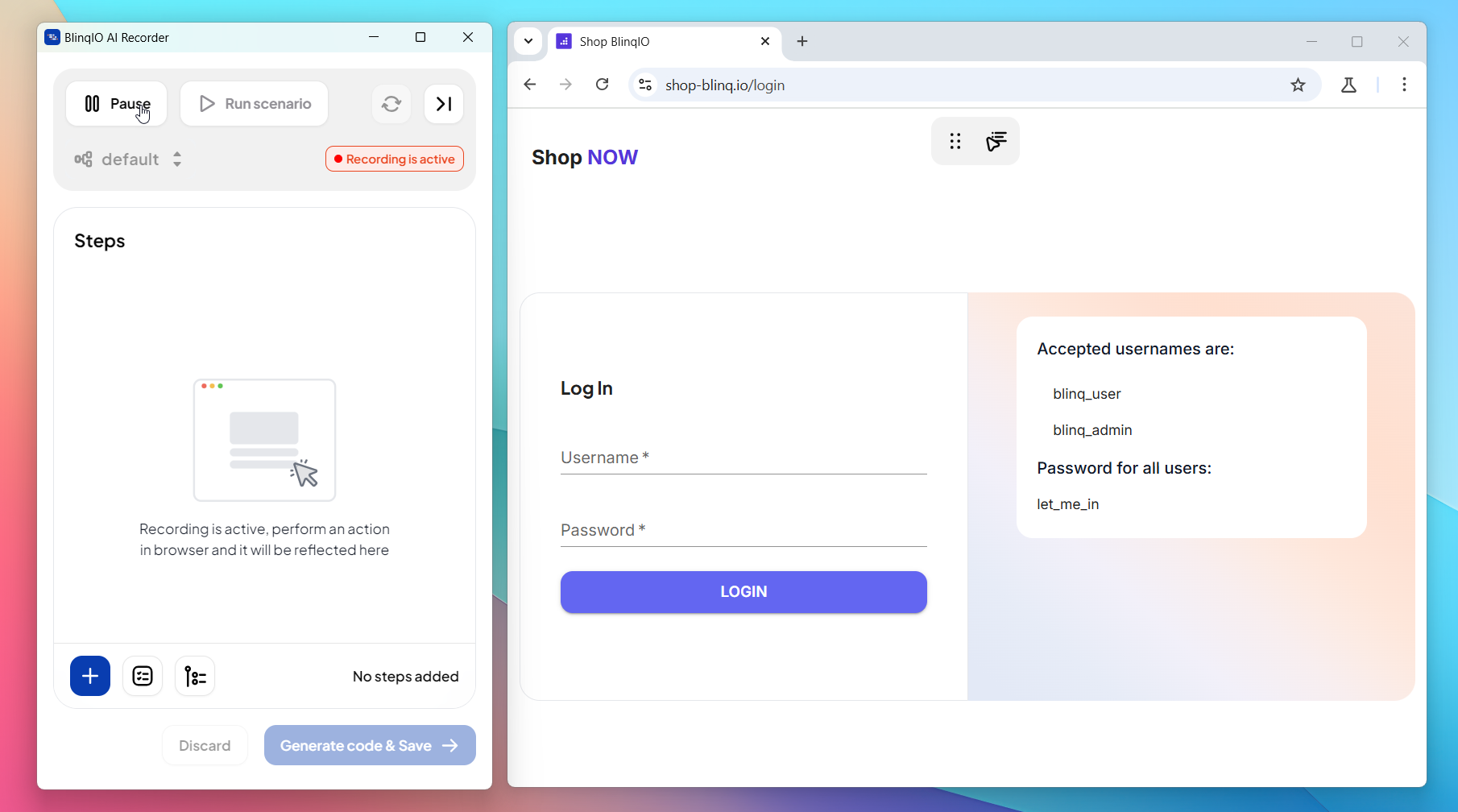 recorder and chromium